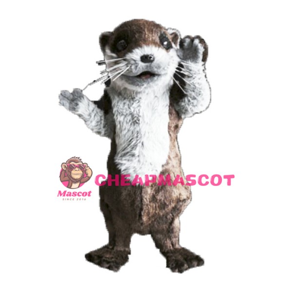 Brown Otter Animal Mascot Costume