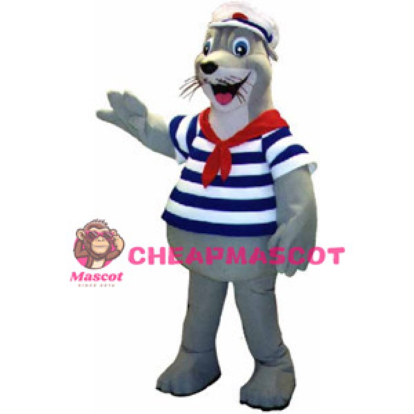 Lovely Sailor Seal Mascot Adult Costume