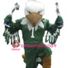 Winning Green Power Eagle Mascot Adult Costume
