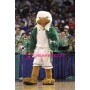 College Basketball Green Power Eagle Mascot Adult Costume