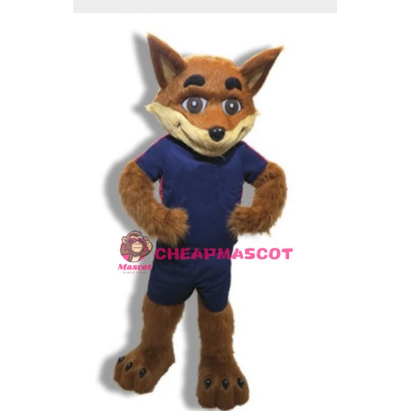 Fox Public School Mascot Adult Costume