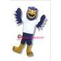 College Blue Hawk Mascot Costume