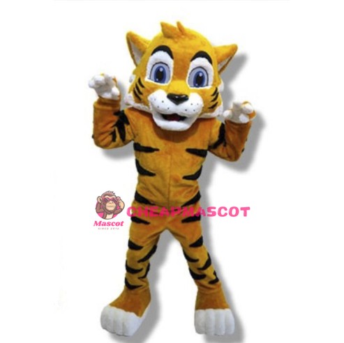 Tiger Baby Mascot Costume 