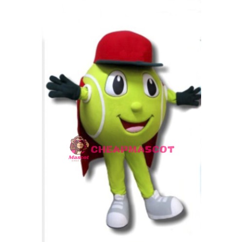 Cartoon Tennis Ball Lightweight Mascot Costume