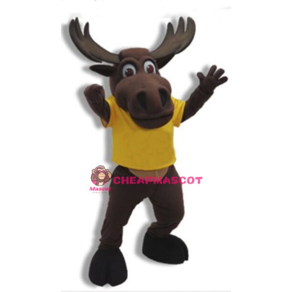 University Moose Mascot Costume