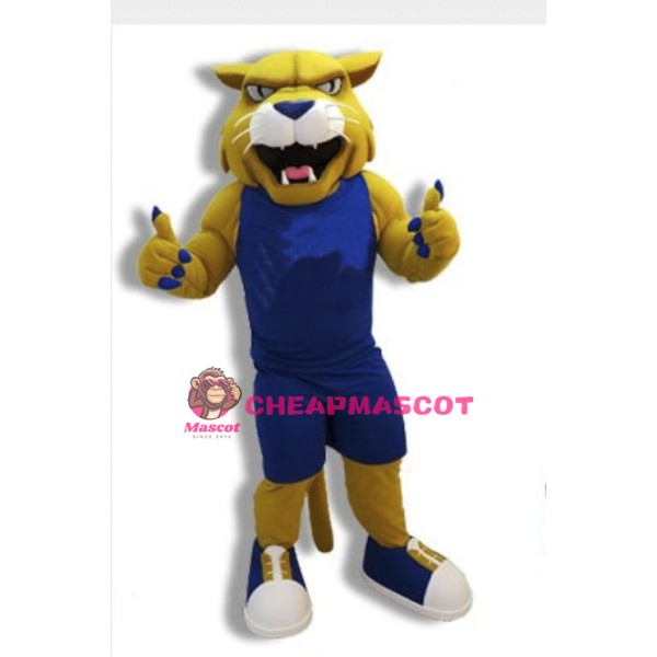 University Power Wildcat Mascot Costume