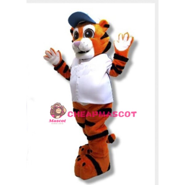 Baseball Tiger Baby Mascot Costume 
