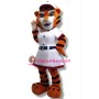 Baseball Tiger Lady Mascot Costume