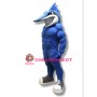 Power Blue Marlin Mascot Costume