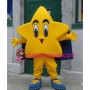 Lightweight Cartoon Yellow Star Mascot Adult Costume 