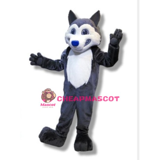 Morgan School Husky Mascot Costume 