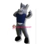 Grey Mule Mascot Adult Costume 