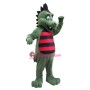Fantasy Green Dragon Mascot Adult Costume