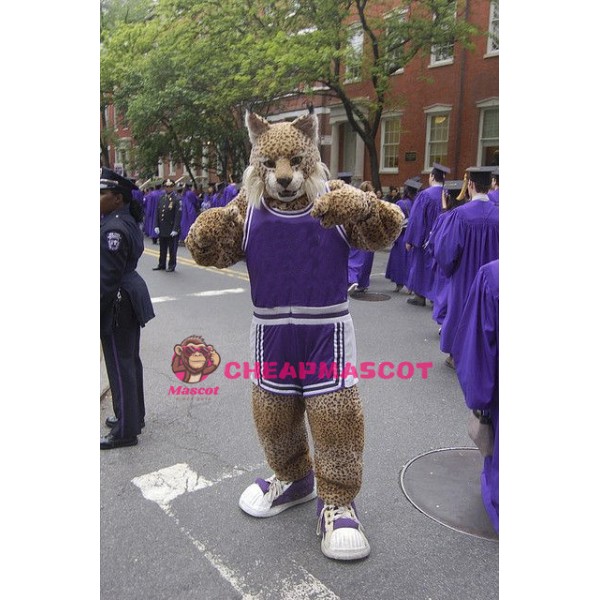 University Bobcat Mascot Costume