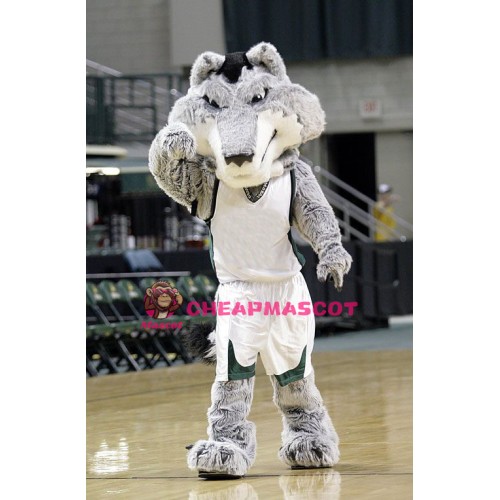 University Fierce Wolf Mascot Costume