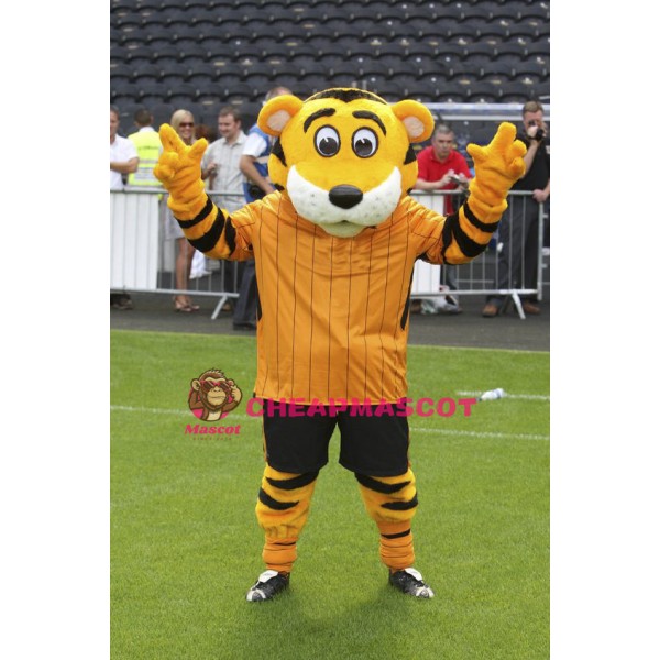 Soccer Roary The Tiger Mascot Costume 