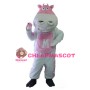 Advertising Pink Cow Mascot Adult Costume 