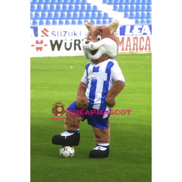 Football Fox Mascot Costume