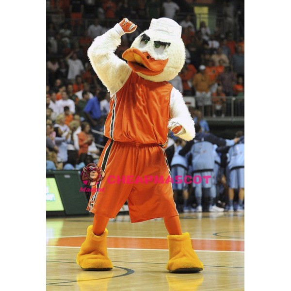 University American White Ibis Mascot Costume
