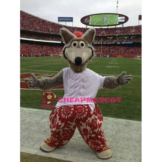 Football Wolf Mascot Costume