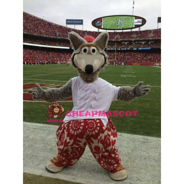Football Wolf Mascot Costume