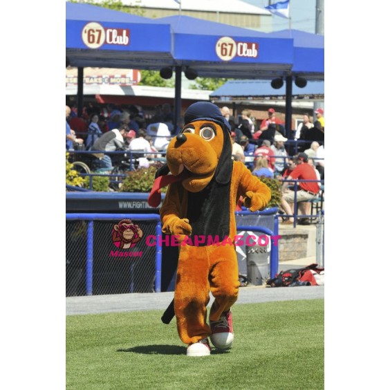 Baseball Hound Dog Mascot Costume