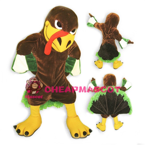 Fierce Turkey Mascot Adult Costume	