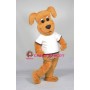 Sport Yellow Dog Mascot Adult Costume	
