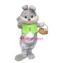 Cute Easter Bunny Mascot Adult Costume