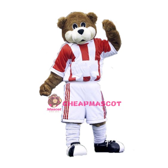 Football Bear Mascot Costume
