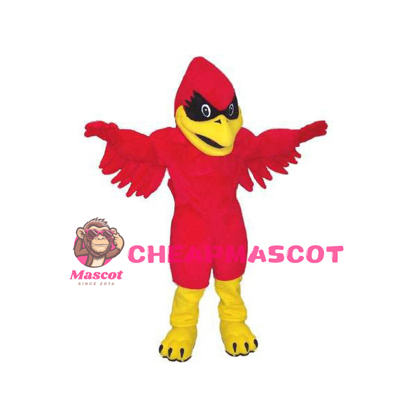 Cardinal Bird Mascot Adult Costume 
