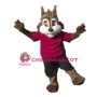Lively Brown Squirrel Mascot Adult Costume