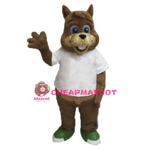 Cute Baby Squirrel Mascot Adult Costume