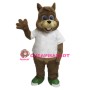 Cute Baby Squirrel Mascot Adult Costume