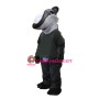Grey Badger Mascot Costume For Adult