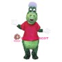 Sport Green Crocodile Mascot Costume 