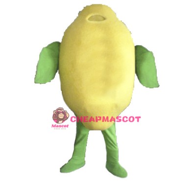 Lightweight Lemon Mascot Costume 