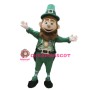 Happy Leprechaun Mascot Costume 