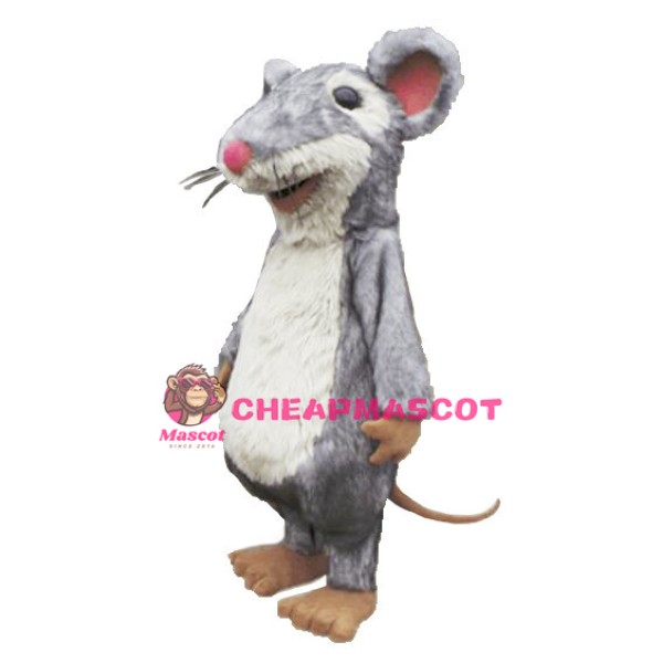 Gray Rat Animal Mascot Costume 