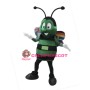 American Green Honeybee Mascot Costume 