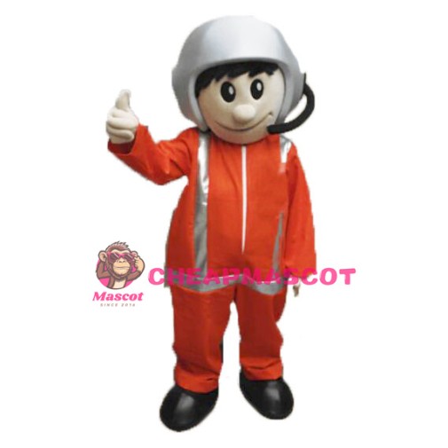 Air Ambulance Pilot Mascot Costume 