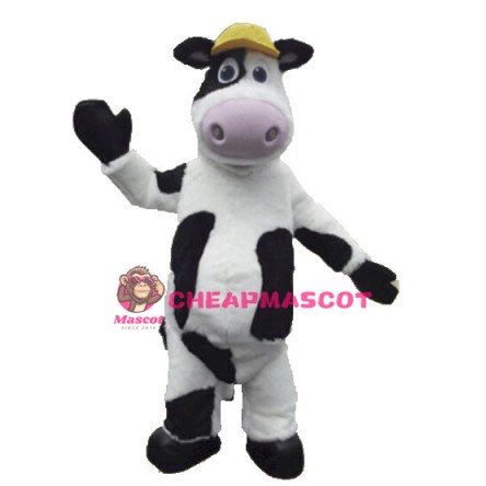 Farm Cow Mascot Costume 