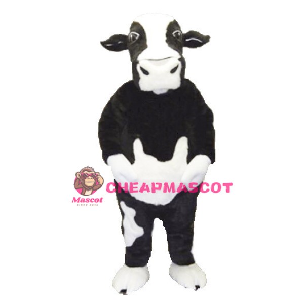 Classic Cow Mascot Costume 