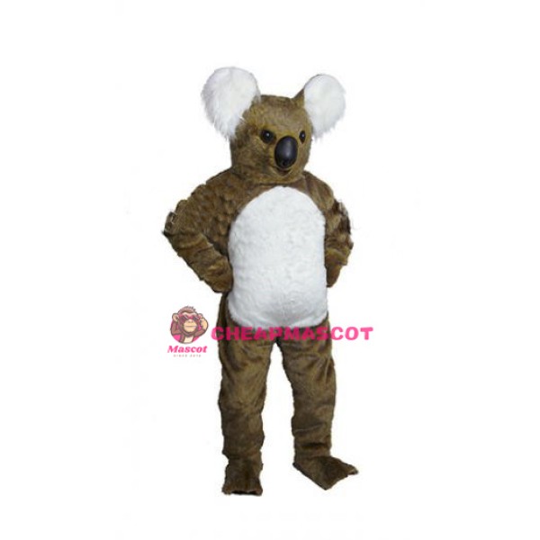 Plush Brown Koala Mascot Costume 