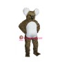 Plush Brown Koala Mascot Costume 