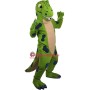 Fierce Green Alligator Mascot Costume 