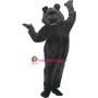 Plush Black Bear Mascot Costume