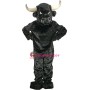Angry Black Bull Mascot Costume 