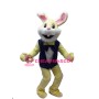 Lovely Yellow Easter Bunny Mascot Costume 