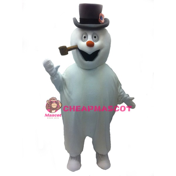 Frosty The Snowman Mascot Adult Costume 